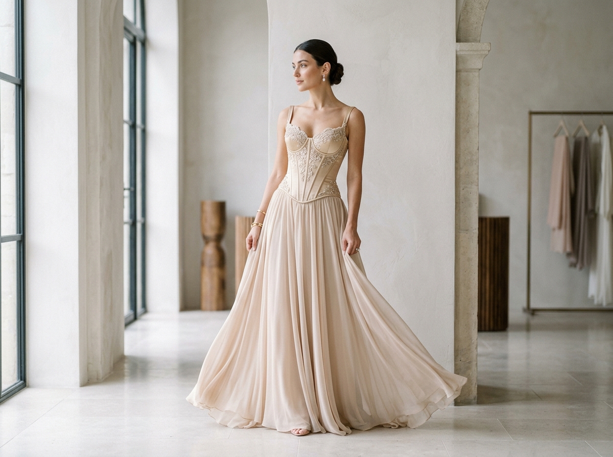 NAÏF Atelier Özel Dikim Nişanlık ve Gece Elbisesi